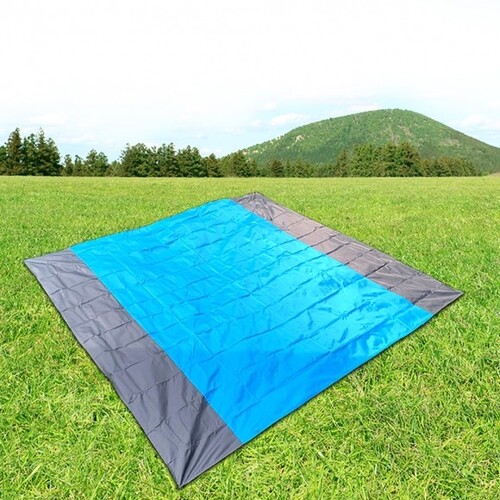 디어캠핑 텐트 그라운드 시트(210x200cm) (블루)/피크닉/캠핑/차박/등산/매트/텐트
